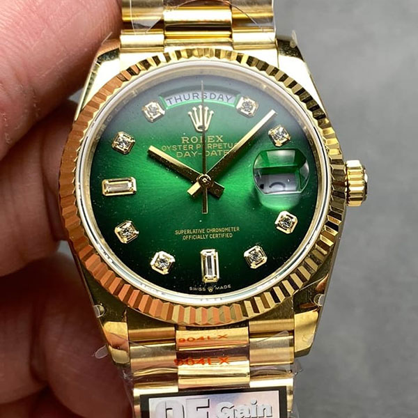 【QF製】 ロレックスコピー時計 デイデイト M128238-0069(36mm) 加重版